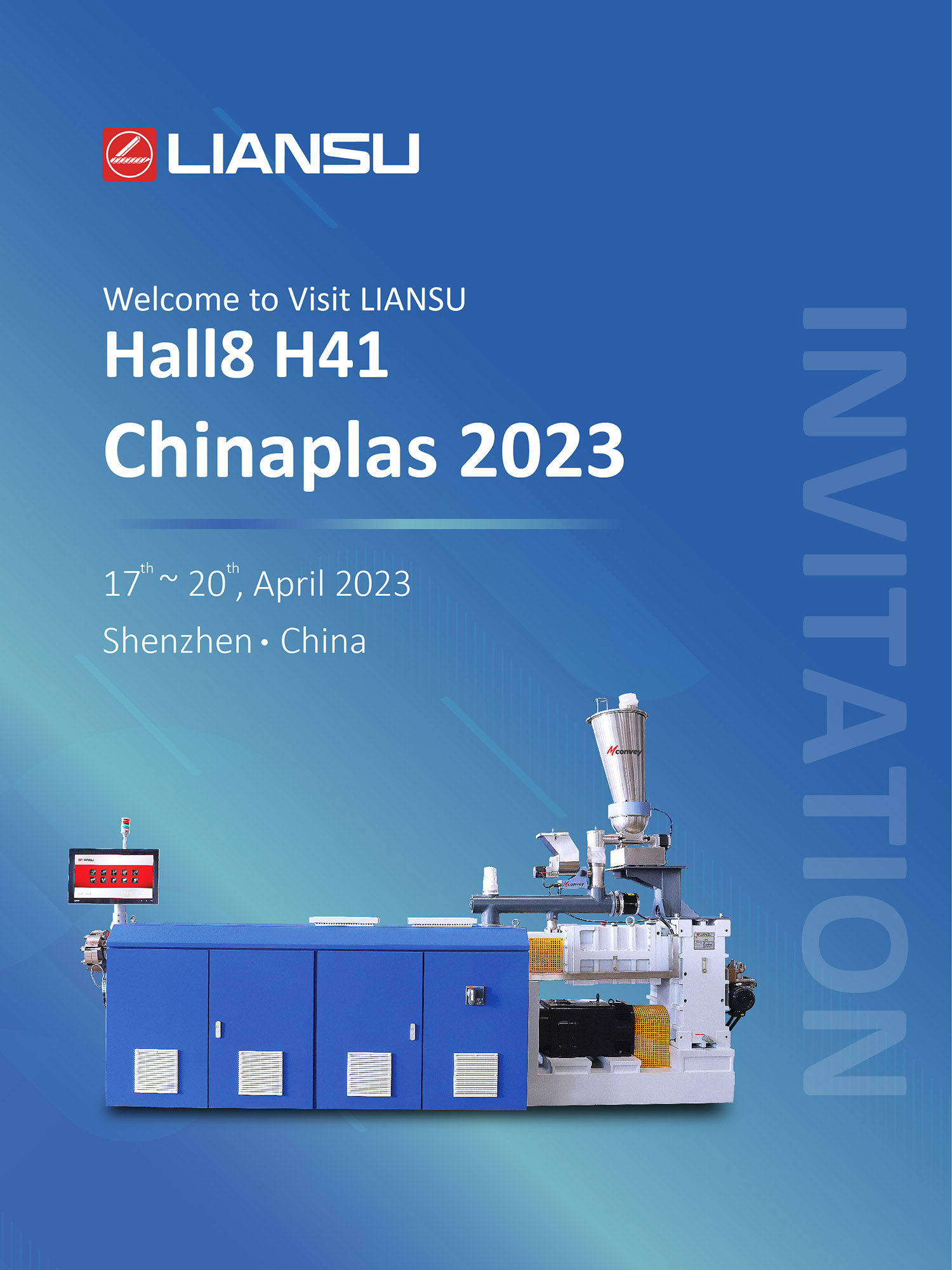 CHINAPLAS 2023丨INVITATION